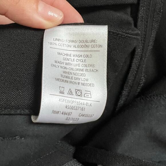 Favorite Daughter The Favorite Pant Pleated Black Trousers Wide Leg - Picture 10 of 10